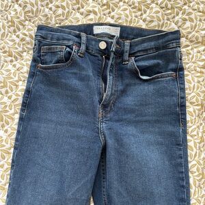 Topshop Dark Blue Skinny Jeans